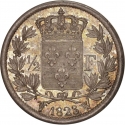 1/2 Franc 1816-1824, KM# 708, France, Louis XVIII