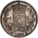 1 Franc 1816-1824, KM# 709, France, Louis XVIII
