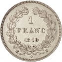 1 Franc 1832-1848, KM# 748, France, Louis Philippe I
