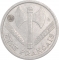 1 Franc 1942-1944, KM# 902, France, Beaumont-le-Roger Mint: with mintmark B