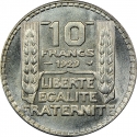 10 Francs 1929-1939, KM# 878, France