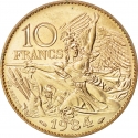 10 Francs 1984, KM# 954, France, 200th Anniversary of Birth of François Rude