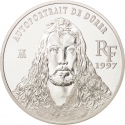 10 Francs 1997, KM# 1298, France, European Museums Treasures, Albrecht Dürer's Self-Portrait