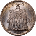 5 Francs 1848-1849, KM# 756, France