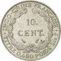 10 Centimes 1921-1937, KM# 16, French Indochina