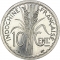 10 Centimes 1945, KM# 28, French Indochina, Paris Mint: without mintmark