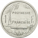 1 Franc 1975-2020, KM# 11, French Polynesia