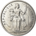 5 Francs 1965, KM# 4, French Polynesia