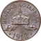 1 Heller 1904-1913, KM# 7, German East Africa (Tanganyika), William II