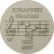 5 Mark 1972, KM# 36, Germany, Democratic Republic (DDR), 75th Anniversary of Death of Johannes Brahms