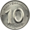 10 Pfennig 1952-1953, KM# 7, Germany, Democratic Republic (DDR)