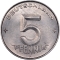 5 Pfennig 1952-1953, KM# 6, Germany, Democratic Republic (DDR)