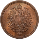 1 Pfennig 1873-1889, KM# 1, Germany, Empire, William I
