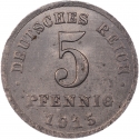 5 Pfennig 1915-1922, KM# 19, Germany, Empire, William II