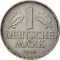 1 Deutsche Mark 1950-2001, KM# 110, Germany, Federal Republic