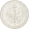 5 Deutsche Mark 1968, KM# 123, Germany, Federal Republic, 150th Anniversary of Birth of Max Joseph von Pettenkofer