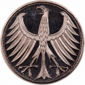 5 Deutsche Mark 1951-1974, KM# 112, Germany, Federal Republic
