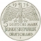5 Deutsche Mark 1975, KM# 142, Germany, Federal Republic, European Year of Monument Protection