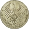 5 Deutsche Mark 1975, KM# 141, Germany, Federal Republic, 50th Anniversary of Death of Friedrich Ebert