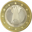 1 Euro 2007-2023, KM# 257, Germany, Federal Republic