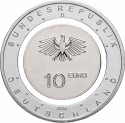 10 Euro 2019, KM# 381, Germany, Federal Republic, Air Moves, In the Air