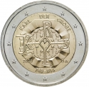 2 Euro 2023, KM# 423, Germany, Federal Republic, 1275th Anniversary of Birth of Charlemagne