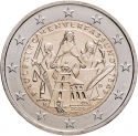 2 Euro 2024, Germany, Federal Republic, 175th Anniversary of the Constitution of St. Paul's Church