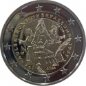 2 Euro 2024, Germany, Federal Republic, 175th Anniversary of the Constitution of St. Paul's Church
