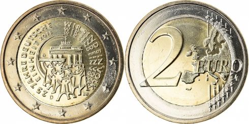2 Euro Germany, Federal Republic 2015, KM# 337