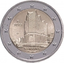 2 Euro 2023, KM# 424, Germany, Federal Republic, German Federal States II, Hamburg
