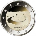 2 Euro 2025, Germany, Federal Republic, German Federal States II, Saarland