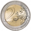 2 Euro 2022, Germany, Federal Republic, German Federal States, Thuringia