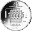 20 Euro 2023, Germany, Federal Republic, 400th Anniversary of Wilhelm Schickard's Calculating Machine