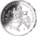 20 Euro 2023, Germany, Federal Republic, Grimms' Fairy Tales, Hans in Luck