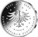 20 Euro 2022, KM#  418, Germany, Federal Republic, Grimms' Fairy Tales, Rumpelstiltskin