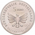 5 Euro 2024, KM# 444, Germany, Federal Republic, Wonderful World of Insects, Bumblebee