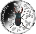 5 Euro 2024, Germany, Federal Republic, Wonderful World of Insects, Stag Beetle