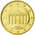 10 Euro Cent 2002-2006, KM# 210, Germany, Federal Republic