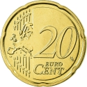 20 Euro Cent 2007-2023, KM# 255, Germany, Federal Republic