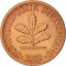 1 Pfennig 1950-2001, KM# 105, Germany, Federal Republic
