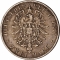 2 Mark 1876-1888, KM# 265, Baden, Frederick I, Reverse