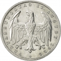 3 Mark 1922-1923, KM# 29, Germany, Weimar Republic, Weimar Constitution Day