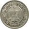 50 Reichspfennig 1927-1938, KM# 49, Germany, Weimar Republic