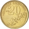 20 Drachmes 1990-2000, KM# 154, Greece
