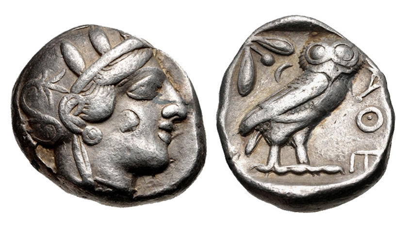1 Euro 2002-2006, KM# 187, Greece, Athens, c. 454-404 BC, Silver tetradrachm