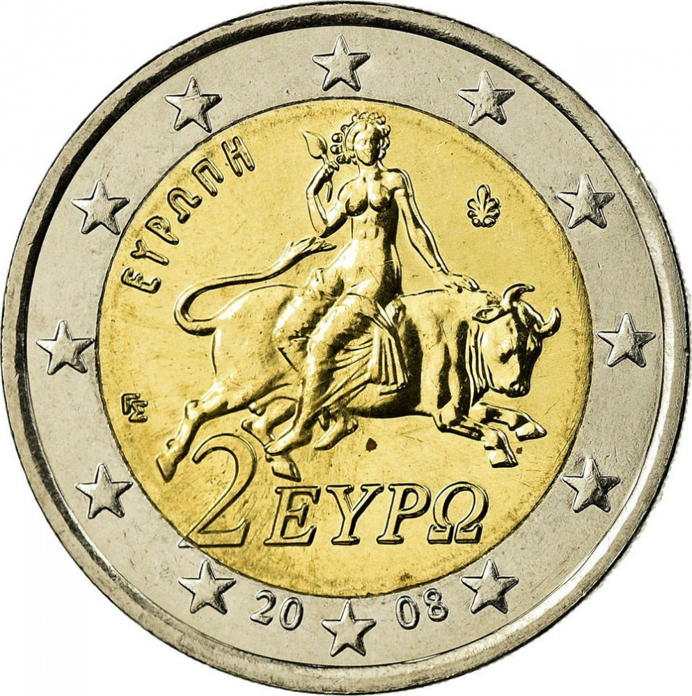 2 Euro 2007-2022, KM# 215, Greece