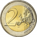 2 Euro 2009, KM# 227, Greece, 10th Anniversary of the European Monetary Union and the Introduction of the Euro