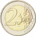 2 Euro 2012, KM# 245, Greece, 10th Anniversary of Euro Coins and Banknotes