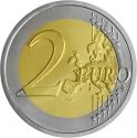 2 Euro 2022, Greece, 35th Anniversary of the Erasmus Programme