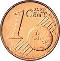 1 Euro Cent 2002-2023, KM# 181, Greece